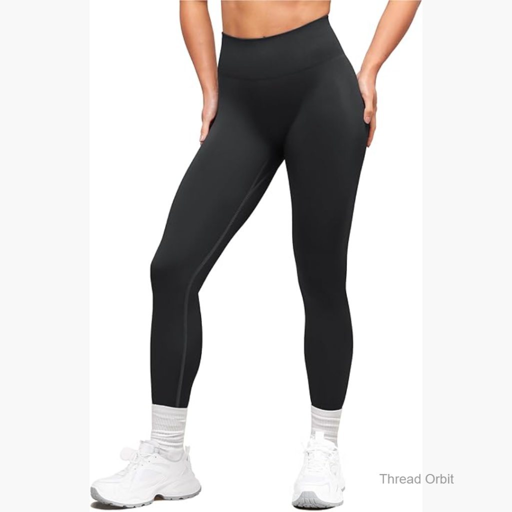 Tall Seamless High Waist Leggings 36" Inseam Tummy Control Workout Yoga Pants